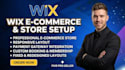 do wix studio design, wix ecommerce website,wix shop and  wix online store