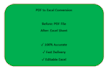 convert scanned PDF to editable excel spreadsheet