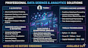 do r programming, python data analysis, machine learning and rstudio projects