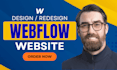 design modern webflow website, figma to webflow, webflow expert
