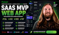 develop saas mvp web app with admin dasboard
