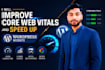 fix core web vitals and improve wordpress page speed score