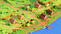 create 3d low poly game environments