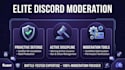 be your professional discord server manager and moderator