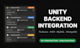 integrate backend into your unity game