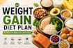 create a personalized weight gain meal plan