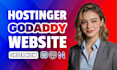 build hostinger website design godaddy website development godaddy ecommerce
