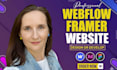 design framer website, develop webflow, webflow website develop framer animation