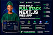 build full stack ai web app next js developer ai saas developer supabase