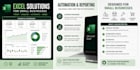 create excel dashboards, finance trackers and automation