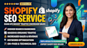 do advanced shopify SEO optimization for first page ranking
