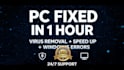fix slow pc virus removal windows error fast remote support