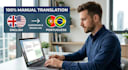 professionally translate english to portuguese european or brazilian