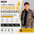 build power bi dashboard and data visualization as data analyst
