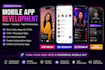 create social media app, streaming app and online community app