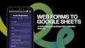 build a custom web form that autosaves to google sheets