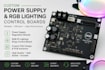 design custom power supply regulation boards and rgb PC lighting controller