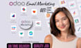 setup odoo email marketing automation campaigns and email template