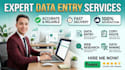 do professional data entry and data management