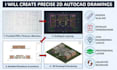 draft your sketches into autocad 2d