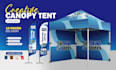 create canopy tent, flag and trade show booth designs