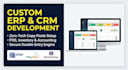 build custom CRM erp pos inventory accounting web application