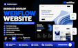design or develop webflow website design, figma to webflow website development