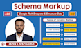 apply json ld schema markup for rich snippet and ai overview