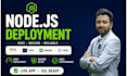 deploy node js app on aws ec2, ubuntu or vps server
