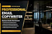 write professional email sales copy