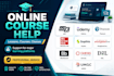 do online lessons, courses, and classes