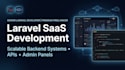 build a laravel saas web application with API and dashboard