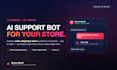 create an ai support bot for ecommerce