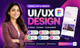 do mobile app design app UI UX and UI UX design in figma
