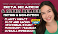 be your beta reader, alpha reader, romance beta reader, beta reader fantasy