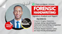 provide professional handwriting forensic analysis with company report