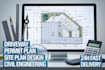 driveway permit plan driveway drawing site plan grading drainage layout