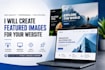 create featured images for your website