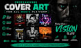 design spotify and itunes cover