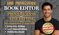 do book editing for christian, romance, self help, book formatting for amzon kdp