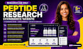 design build fda compliant peptide website, woocommerce research peptide