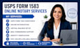notarize usps 1583 online today