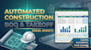 create construction boq and quantity takeoff excel sheets