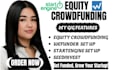 set up your wefunder or startengine equity crowdfunding campaign