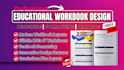 design, format educational workbook, curriculum plan, textbooks, activity books