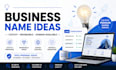 create catchy business names with available domain names