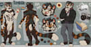draw furry ref sheet reference sheet anthro ref sheet fursona character oc