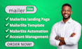 setup mailerlite landing page mailerlite email template mailerlite automation