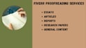 proofread and copy edit your work