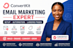 convertkit setup email automation newsletter templates landing pages